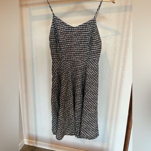 Old Navy black and white dress